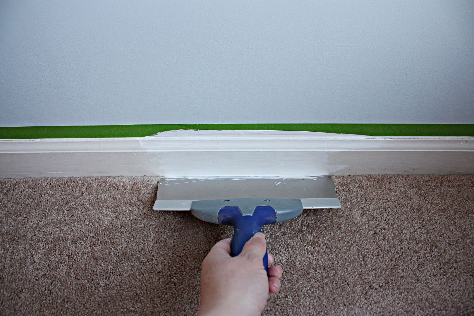 How to Paint Floor Trim Bower Power