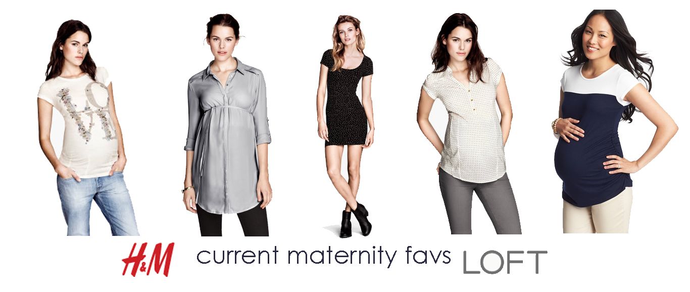 Maternity Favorites H&M and LOFT Bower Power